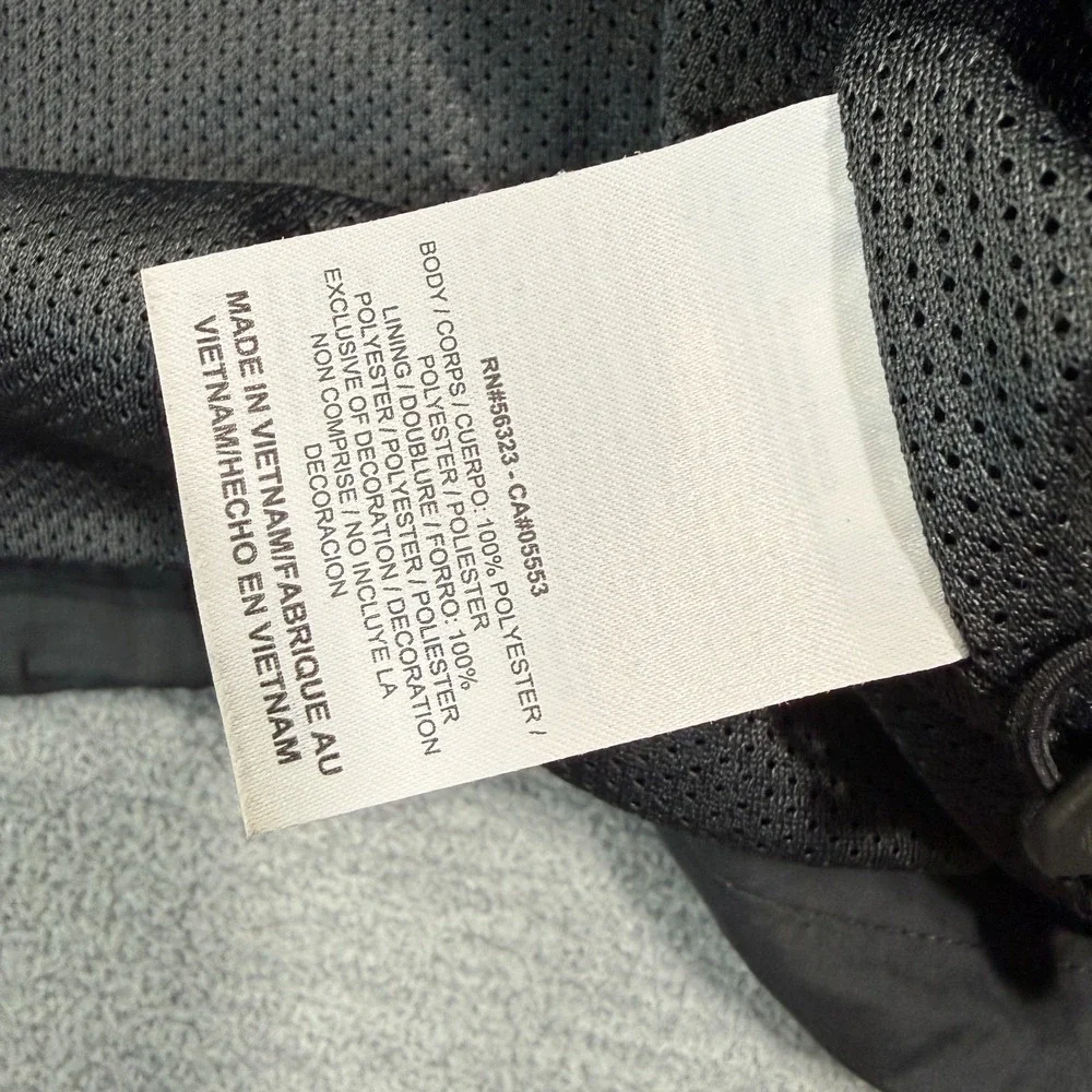 Nike NFL OnField Pullover Men Medium‎ Gray Giants 1/4 Zip Windbreaker Jacket